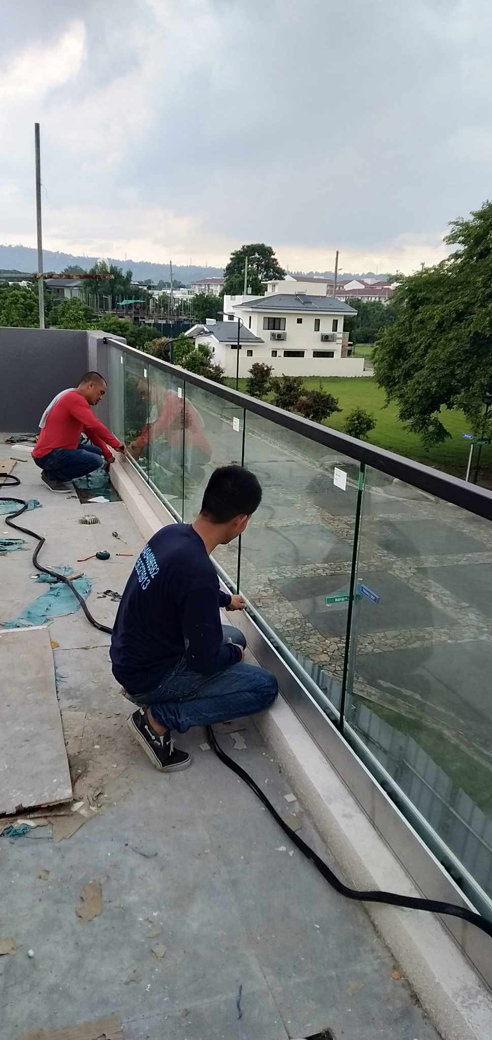 Glass Pane Railings 